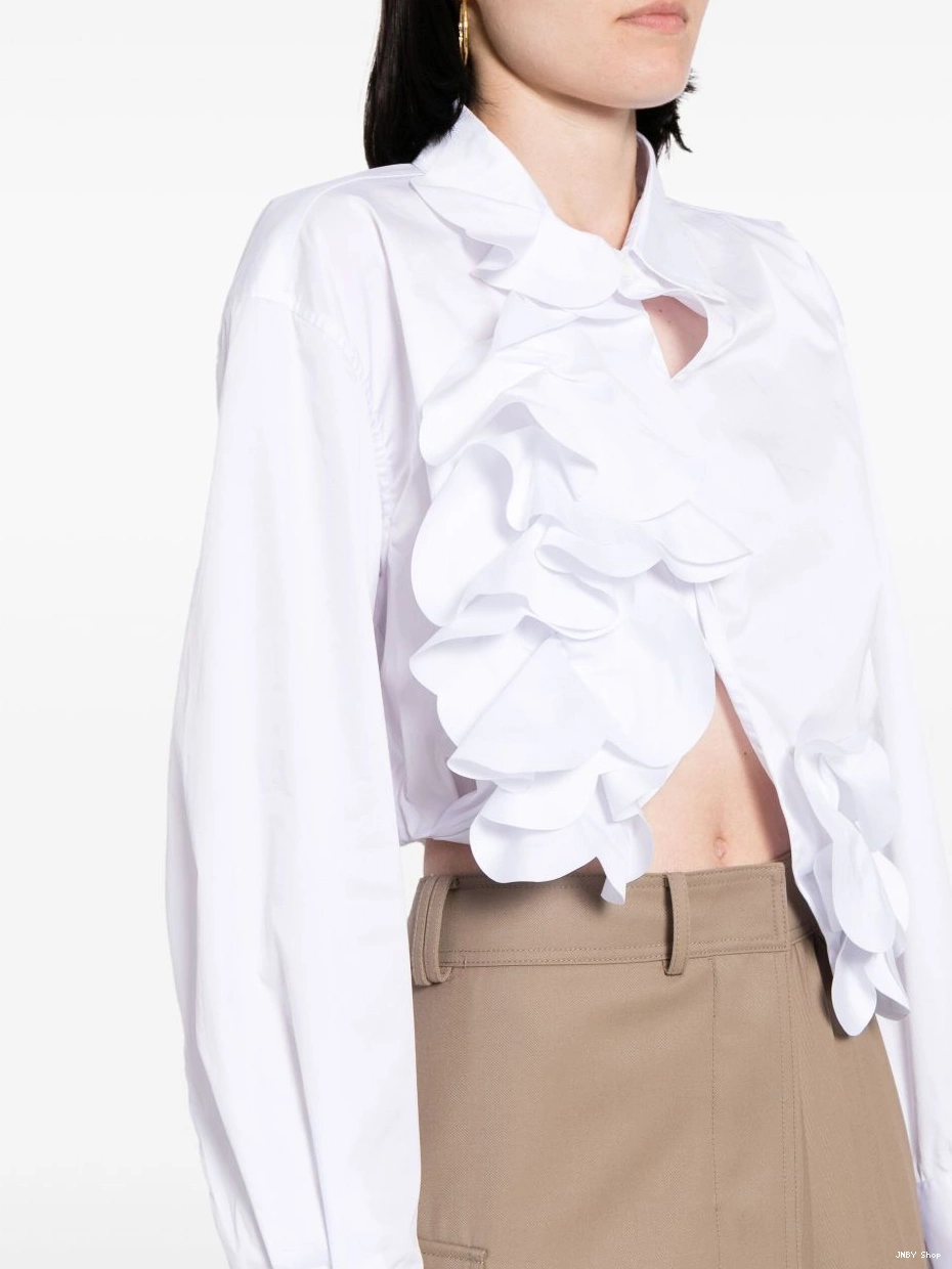 Affordable shirt JNBY Women cotton flower-detailing 0407